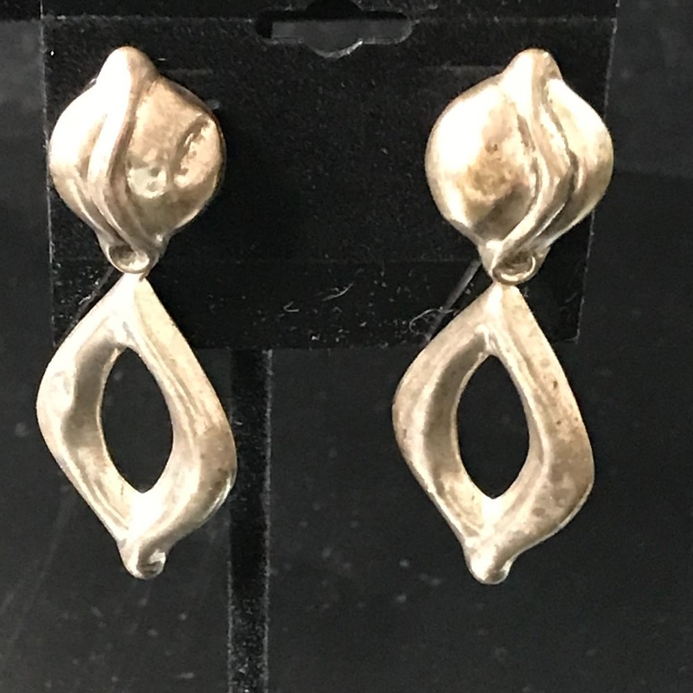Mexican Silver Vintage Post Earrings